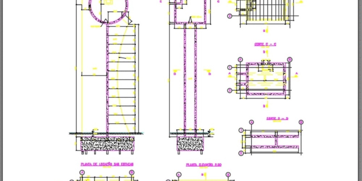 Multi-Column Elevated Storage Tank