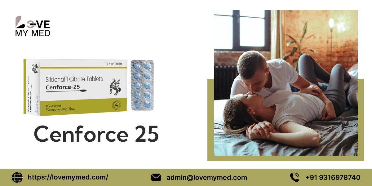 Cenforce 25 mg:  Trusted Solution For ED Medicine