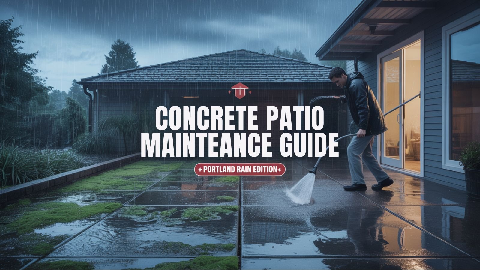 How to Maintain Your Concrete Patio Through Portland’s Rainy Seasons - TechyWalls