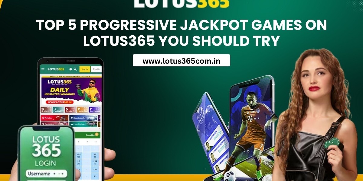 Top 5 Progressive Jackpot Games on Lotus365 You Should Try
