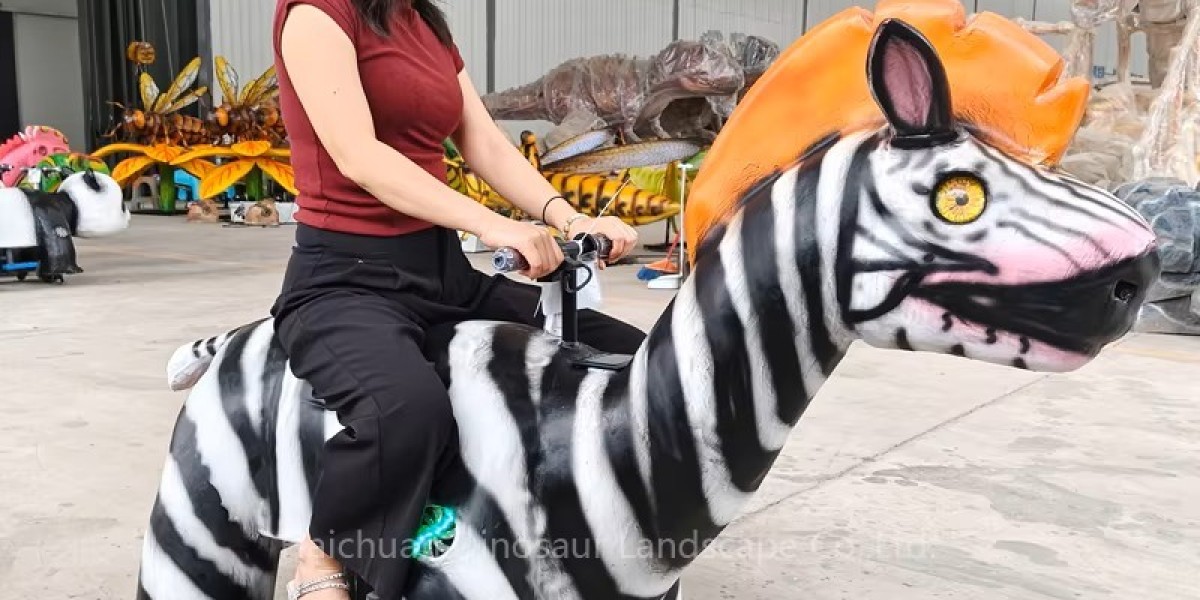 Haichuans Fun Riding Animal Scooters Safe for Kids & Theme Parks