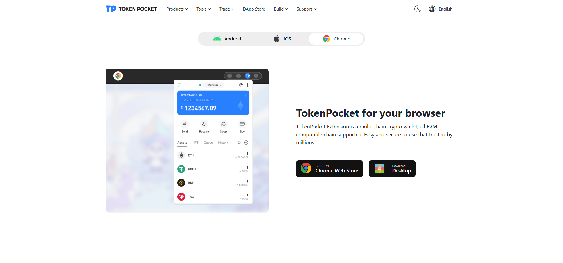 TokenPocket Wallet – Download TokenPocket Extension