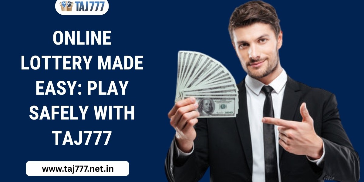 Online Lottery Made Easy: Play Safely with Taj777