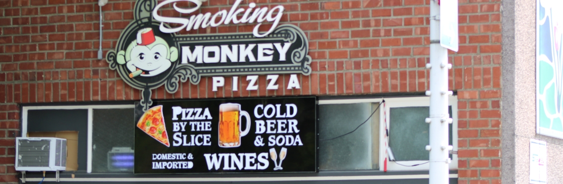 Smoking Monkey Pizza Cover Image