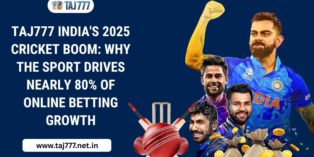 Taj777 India's 2025 Cricket Boom: Why the Sport Drives Nearly 80% of Online Betting Growth