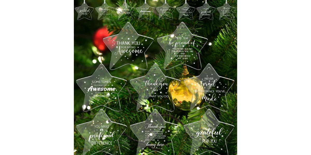 Transform Your Space with Unique Acrylic Ornaments