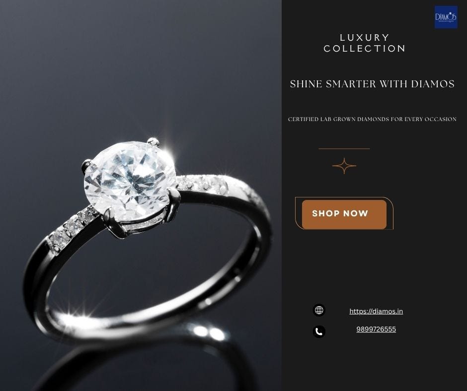 Top Reasons to Buy Lab-Grown Diamond Rings in India | by Diamos | Oct, 2025 | Medium