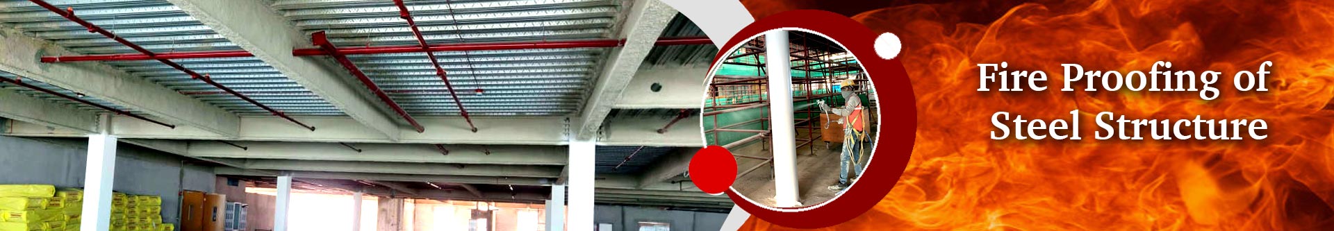 Vermiculite, Intumescent Paint, Steel Structure fireproofing India