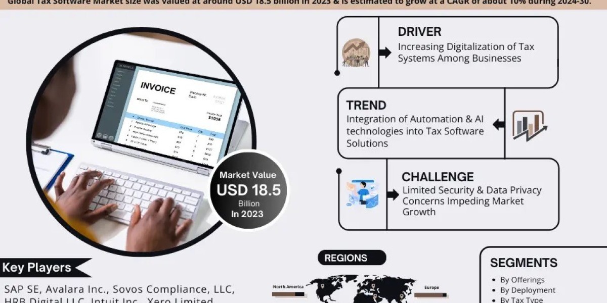 Tax Software Industry Outlook 2030, 10% CAGR Value