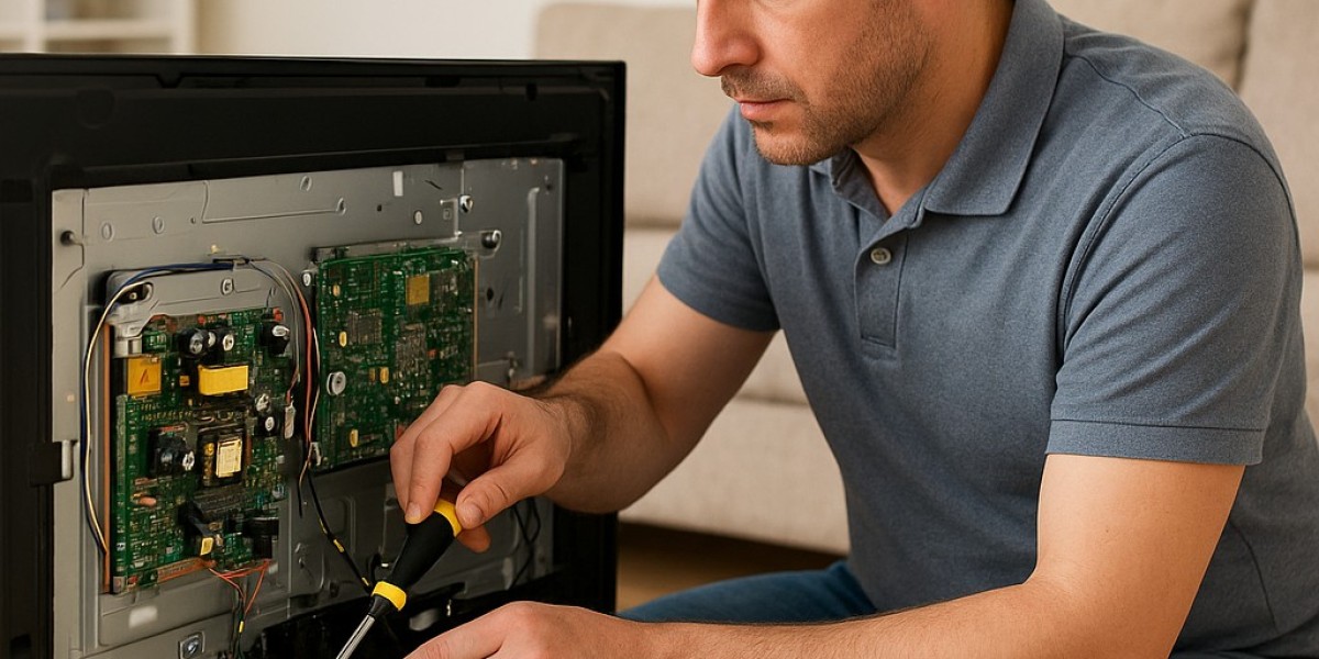 How can I contact the nearest AOC TV Service Center?