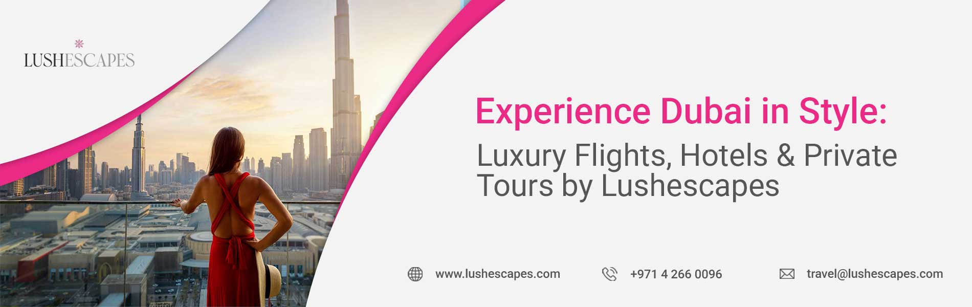 Luxury Flights, 5-Star Hotels & Private Tours in Dubai