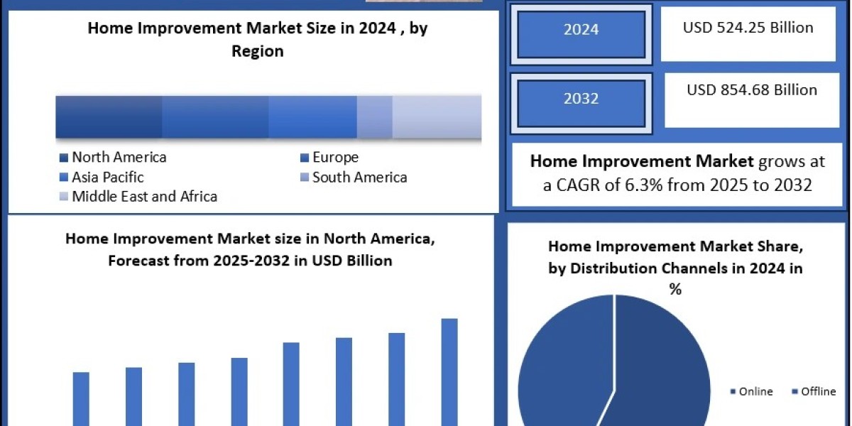 ﻿﻿﻿﻿Home Improvement Market Share, Expansion Potential, and Future Estimates (2025–2032)