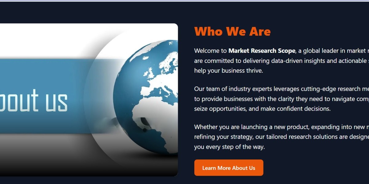 Market Research Scope (MRS) - Deliver Actionable Insights and Strategic Intelligence