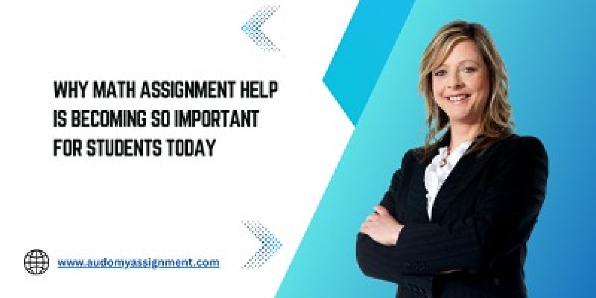 Why Math Assignment Help Is Becoming So Important for Students Today