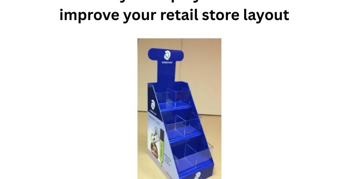 How can acrylic display stands in Dubai improve your retail store layout