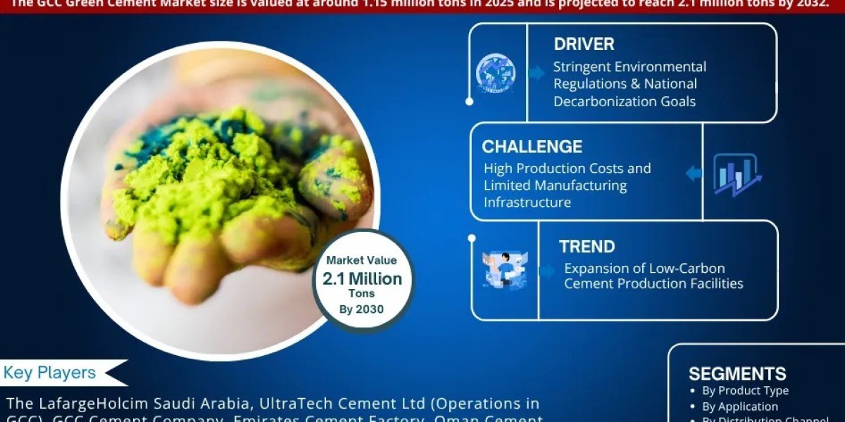 GCC Green Cement Market Future Outlook, CAGR Analysis by 2032