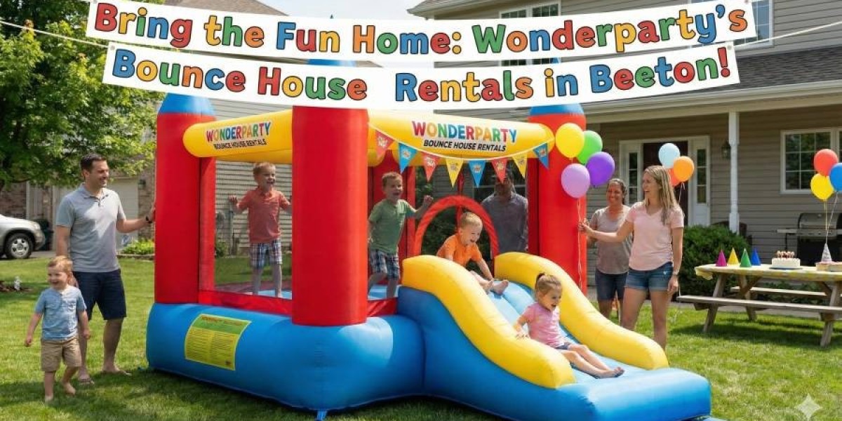 Bring the Fun Home: Wonder Party’s Bounce House Rentals in Beeton!